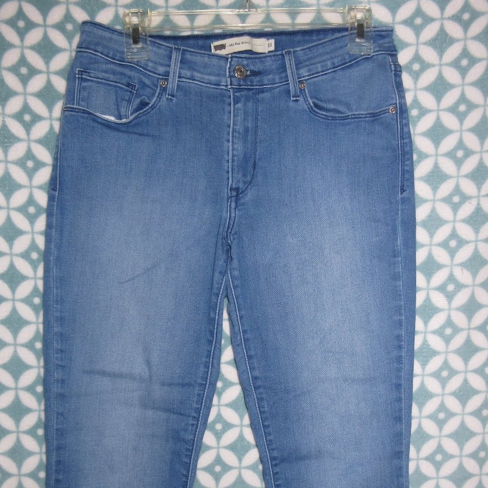 Levi's Mid Rise Skinny Jeans